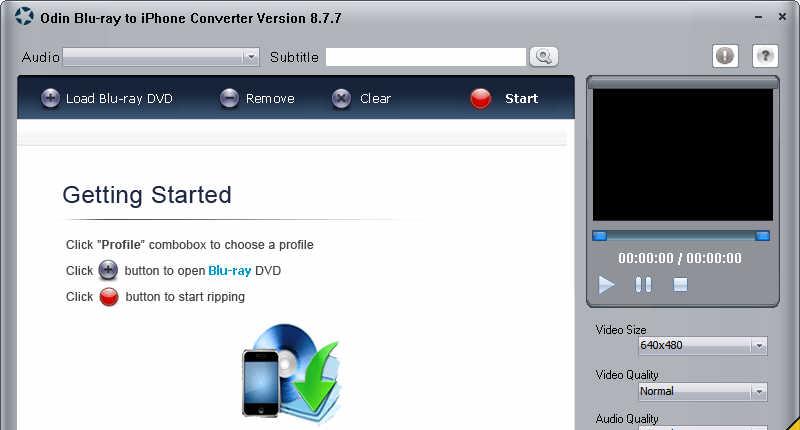 Odin Blu-ray to iPhone Converter v8.7.7 ע(Regged)